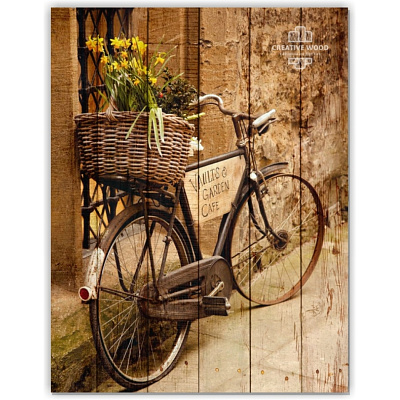 Картины Велосипеды - Старинный велосипед, Велосипеды, Creative Wood